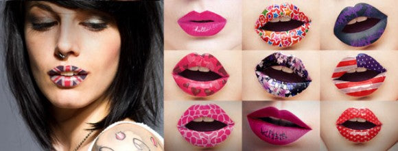 Violent Lips lip tattoos