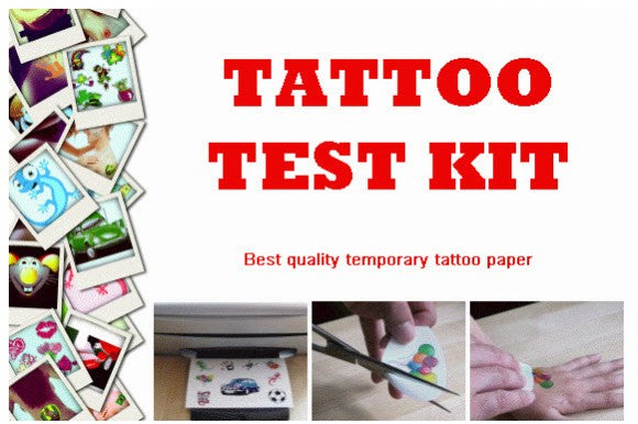 Proberen voordat je het koopt: Tatoeage test-kit