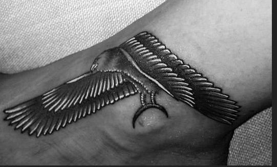 rihanna falcon tattoo