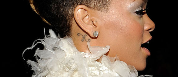 Rihanna pisces tattoo