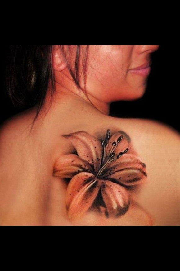 lily tattoo - www.tattooforaweek.com
