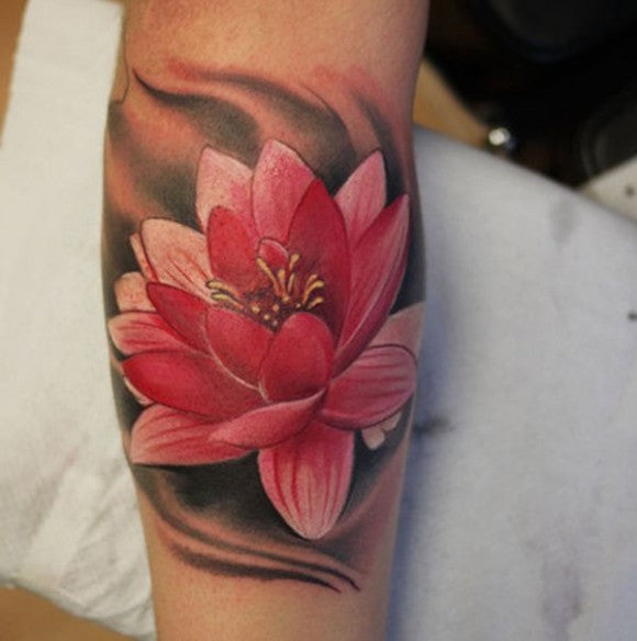 lotus tattoo 3 - www.tattooforaweek.com