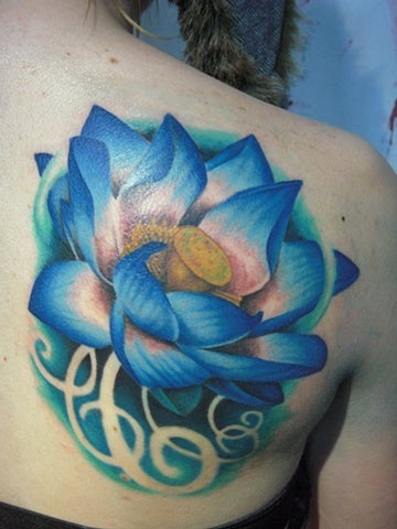 lotus tattoo 6 - www.tattooforaweek.com