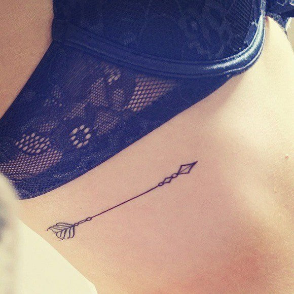 arrow tattoo side