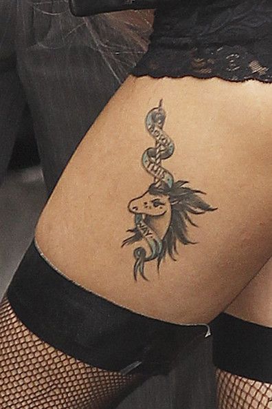 Lady Gaga Born this way tattoo