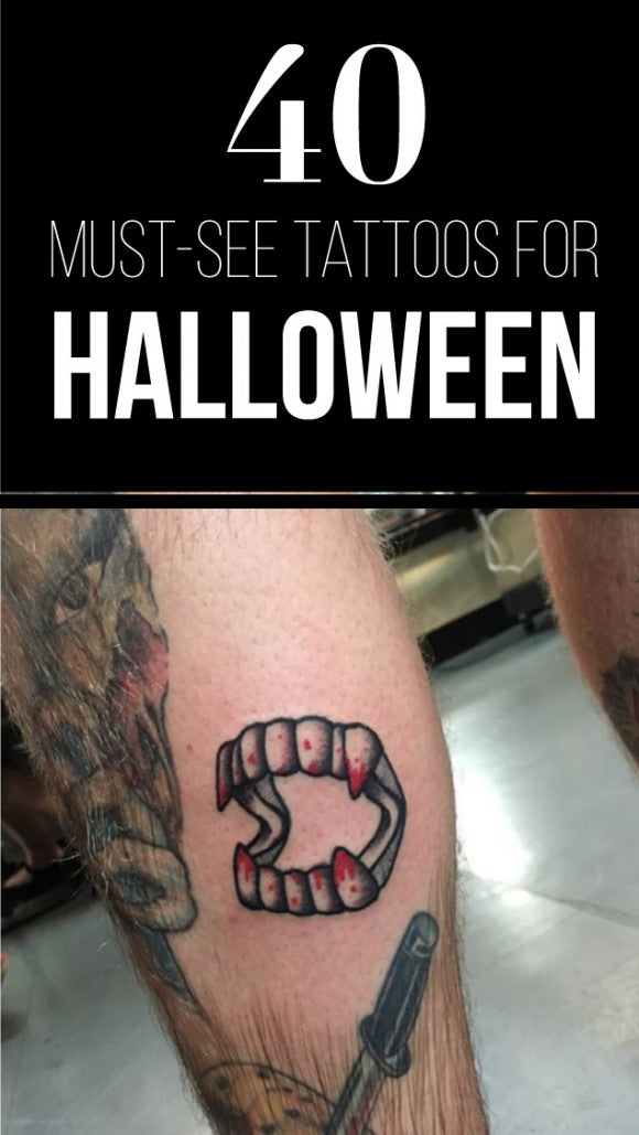 40 Must-See Tattoos for Halloween