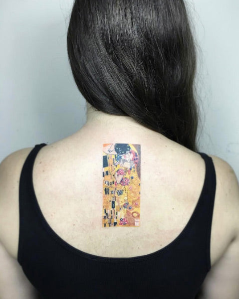 Klimt's De Kus door Eva Krbdk