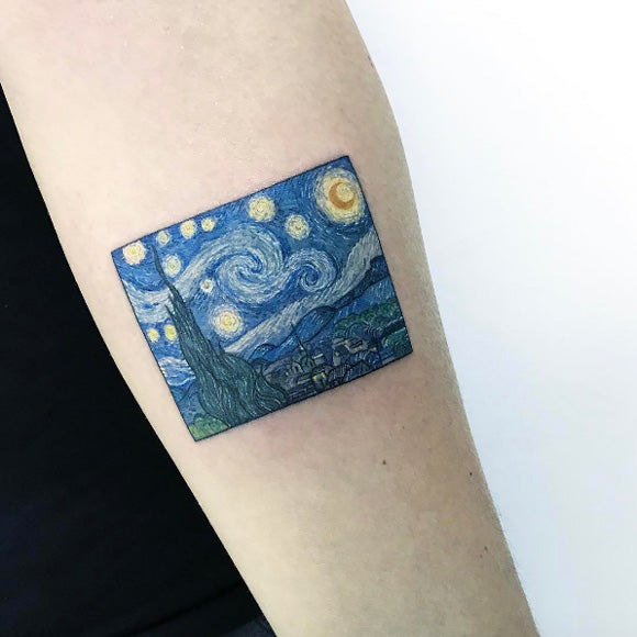 Van Gogh's The Starry Night by Eva Krbdk